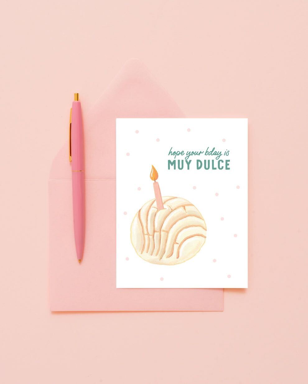 Muy Dulce Birthday Card by Isabella MG